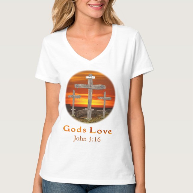 Gods Love T-Shirt (Front)