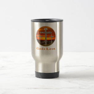 Gods Love Travel Mug