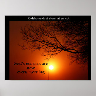 God's mercies - poster