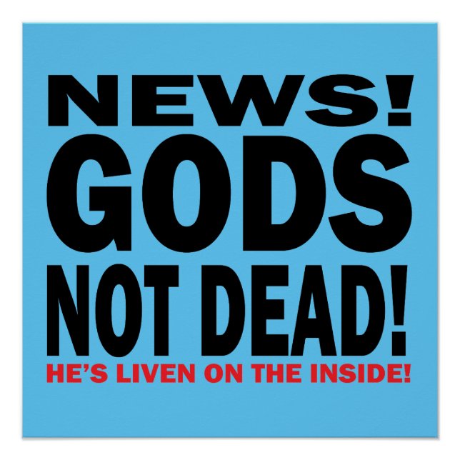 GODS NOT DEAD! news poster (Front)