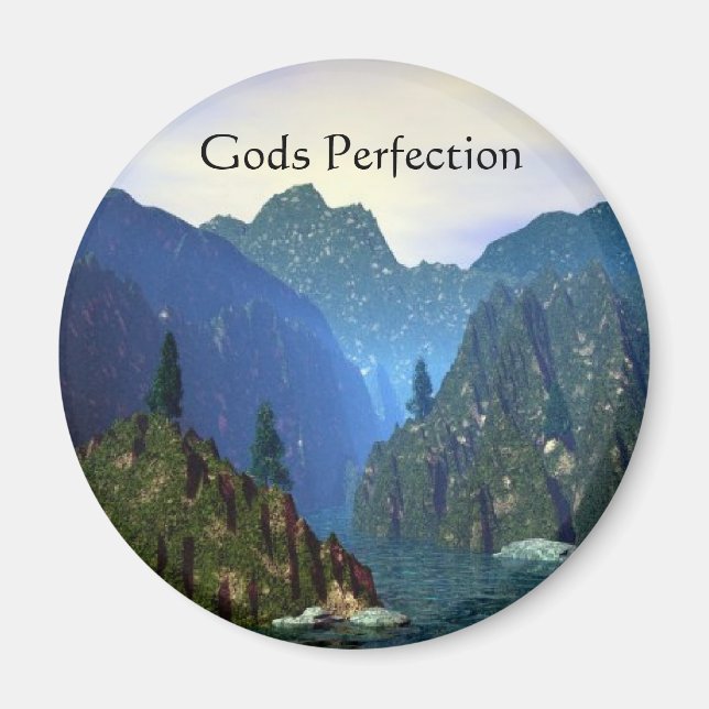 Gods Perfection Magnet (Front)