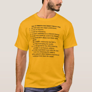 God's PhD T-Shirt