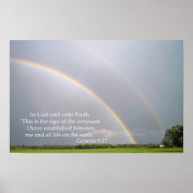God's Promise to Noah in the Rainbow