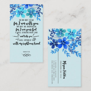 God's Promises for your Every Need - Isa. 41 Business Card