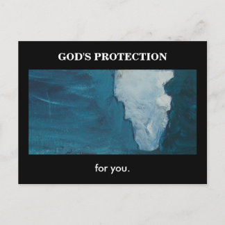 GOD'S PROTECTION(ISAIAH 41) POSTCARD