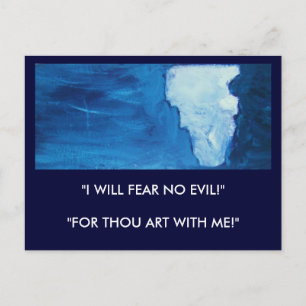 GOD'S PROTECTION(ISAIAH 41) POSTCARD