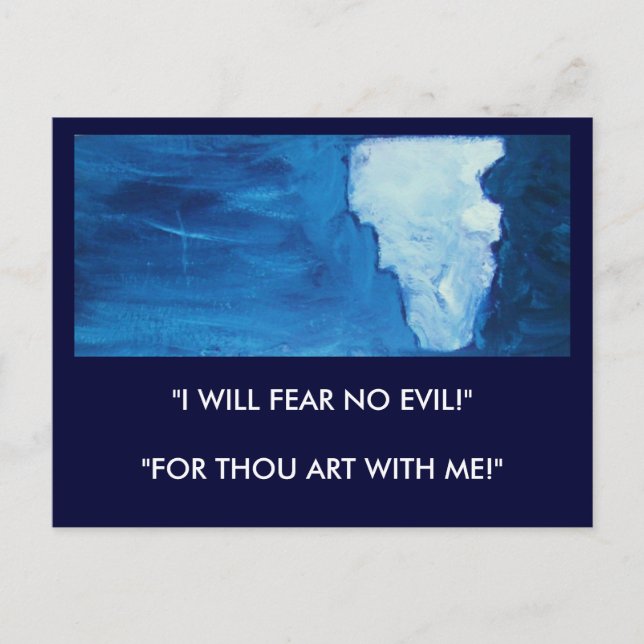 GOD'S PROTECTION(ISAIAH 41) POSTCARD (Front)