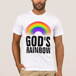 GOD'S RAINBOW CHRISTIAN T-shirts