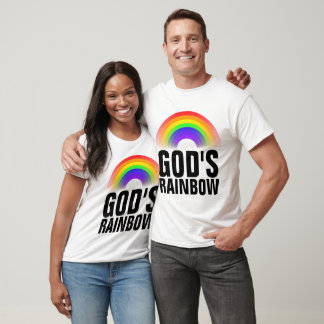 GOD'S RAINBOW CHRISTIAN T-shirts