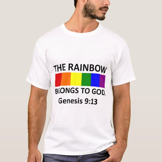 God's Rainbow T-Shirt (Front)