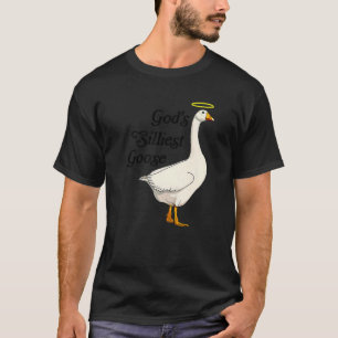 God's Silliest Goose Funny Duck Lovers Premium_2 T-Shirt