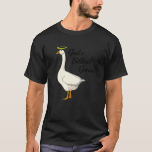 God's Silliest Goose Funny Duck Lovers Premium_3 T-Shirt
