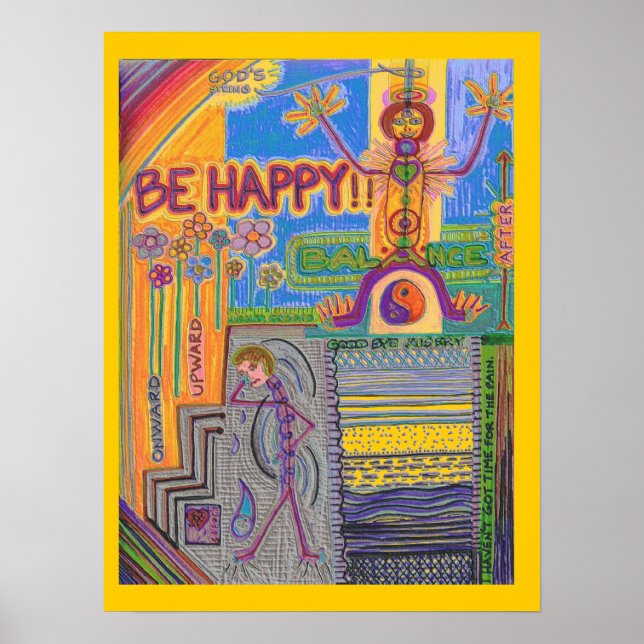 God's String Mind Map V Poster (Front)