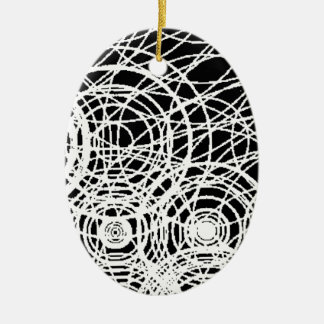 gods touches the black water ceramic tree decoration