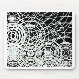 gods touches the black water mouse mat