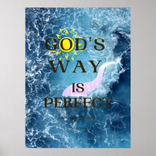 God's Way Is Perfect Poster