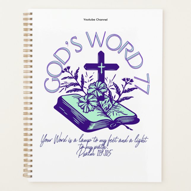 God's Word 77 Psalm Scripture Planner (Front)