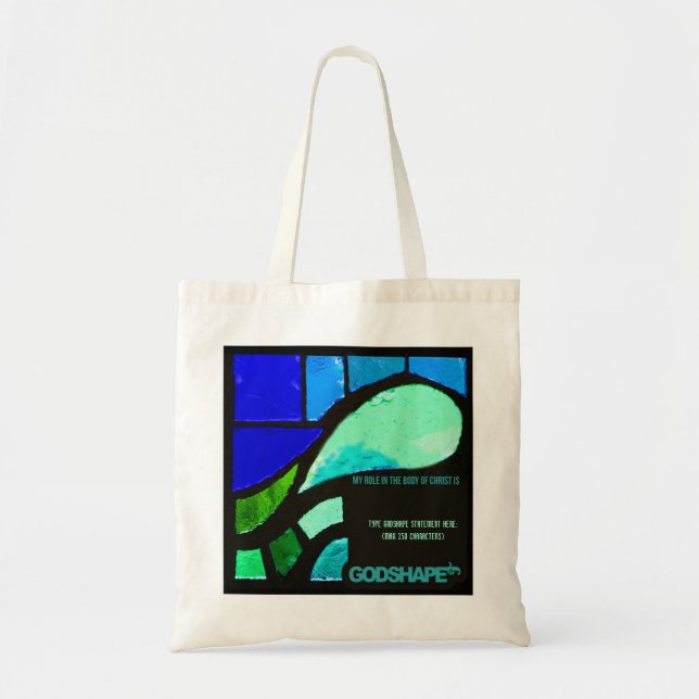 GodShape Statement TOTE - STAINED GLASS Bag (Front)