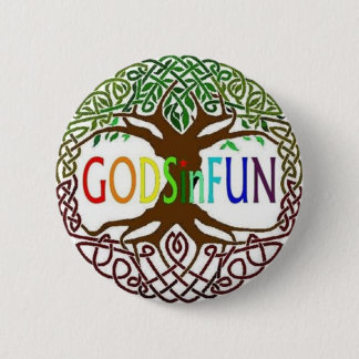 GODSinFUN 6 Cm Round Badge