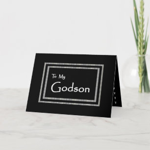 GODSON Page Boy Wedding Invitation