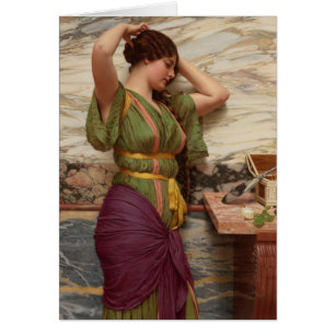 Godward A fair reflection CC0948 Note card