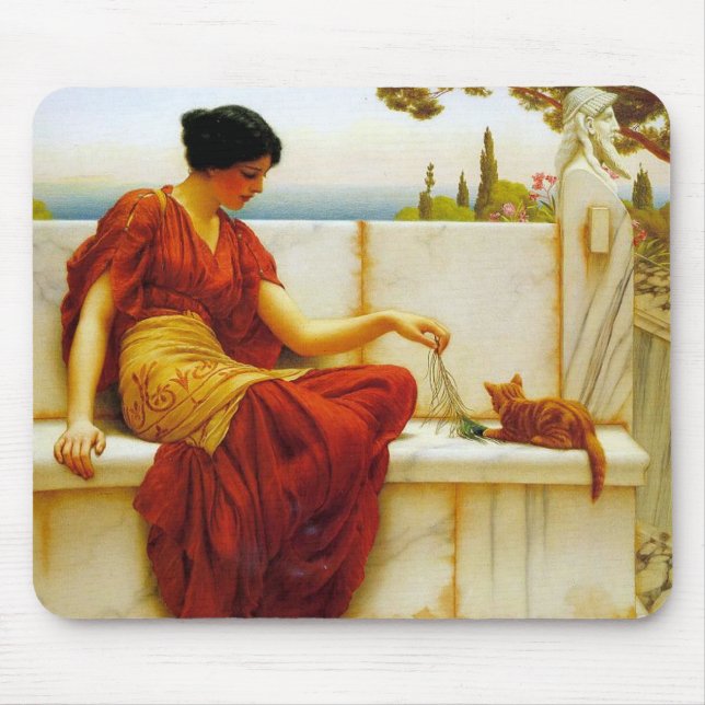 Godward’s “The Tease” Mouse Mat (Front)