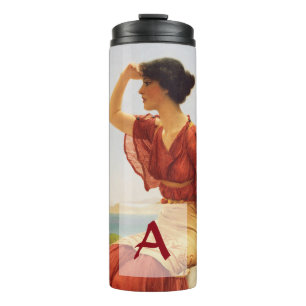 Godward The Signal Woman Portrait Art Monogram Thermal Tumbler