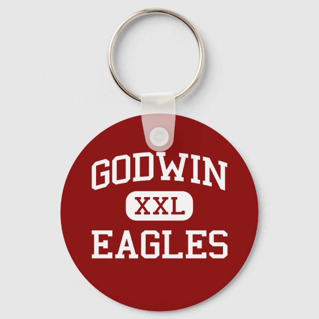 Godwin - Eagles - High School - Richmond Virginia Key Ring (Front)