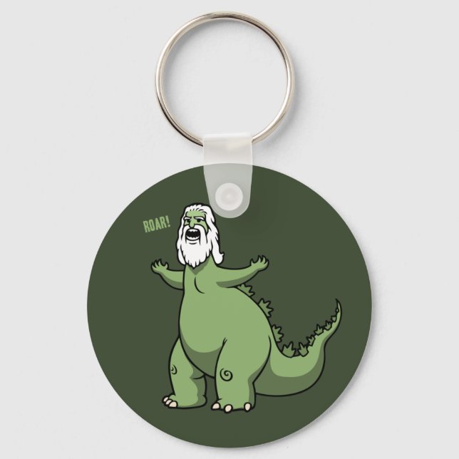 Godz...! Key Ring (Front)