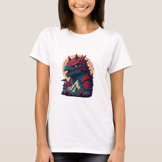 godzilla movies godzilla fanart  T-Shirt (Front)