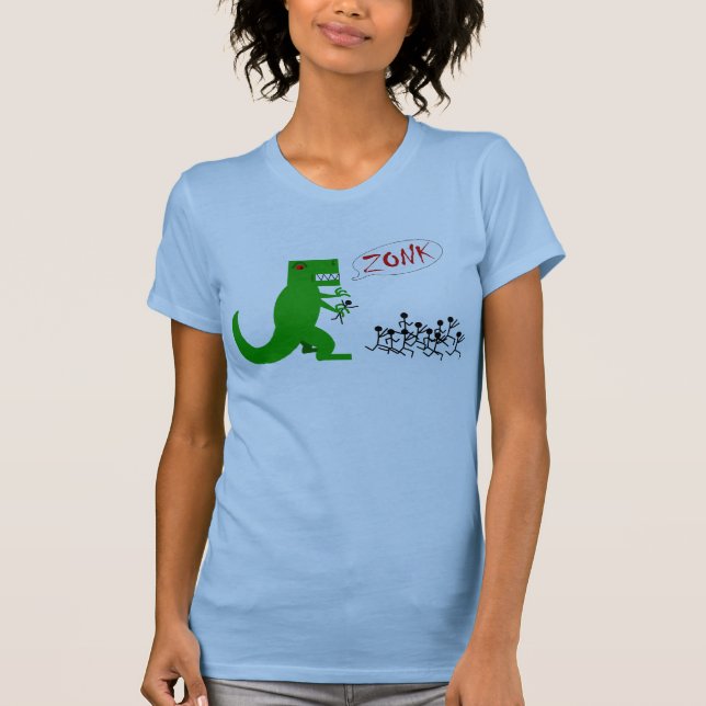 Godzilla zonk Women T-Shirt (Front)