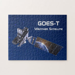 GOES-T Weather Satellite Jigsaw Puzzle