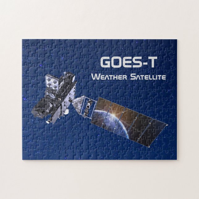 GOES-T Weather Satellite Jigsaw Puzzle (Horizontal)