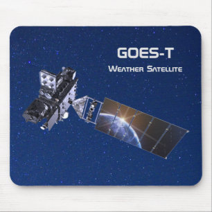 GOES-T Weather Satellite Mouse Mat