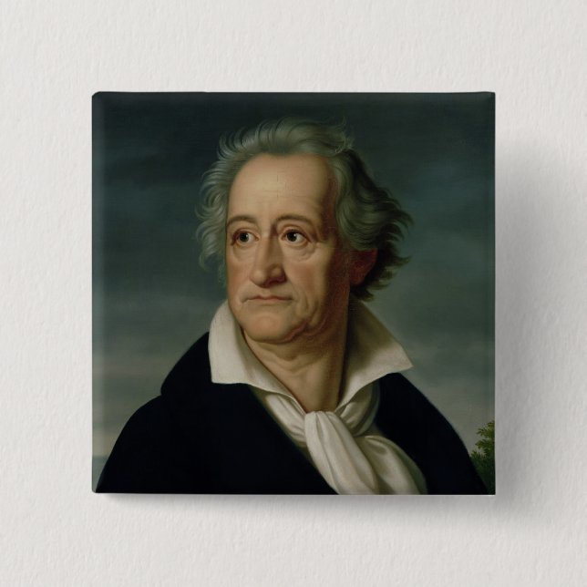 Goethe 15 Cm Square Badge (Front)