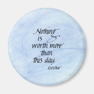 Goethe quote magnet