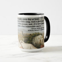 Goethe Quote Mug