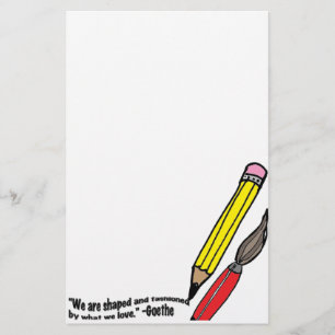 goethe stationery