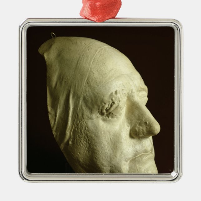 Goethe's Mask, 1807 Metal Tree Decoration (Front)