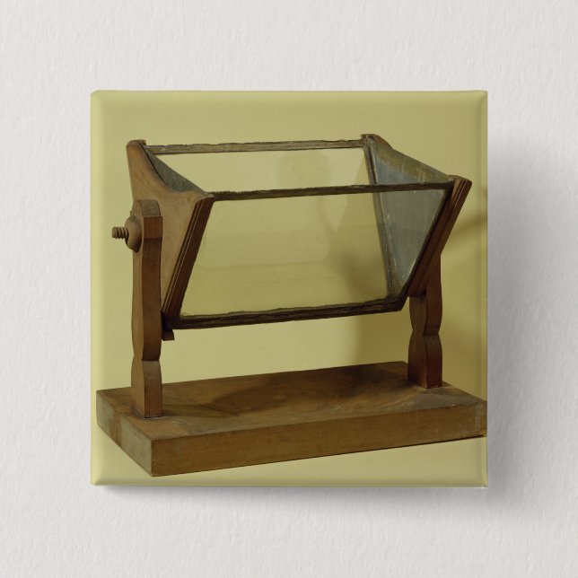 Goethe's Water Prism 15 Cm Square Badge (Front)