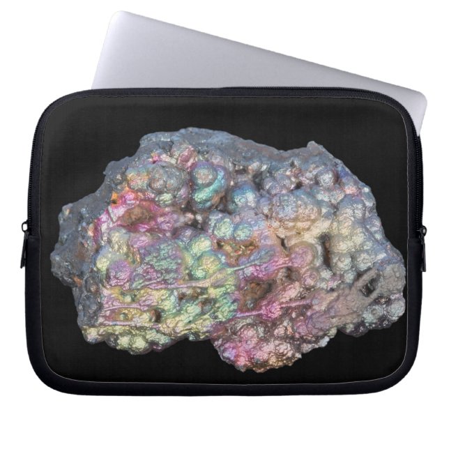 Goethite Showing Iridescence Laptop Sleeve (Front)