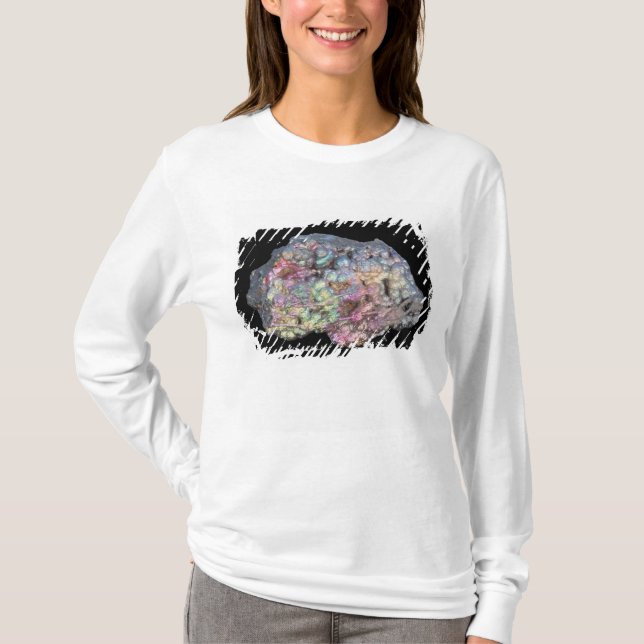 Goethite Showing Iridescence T-Shirt (Front)