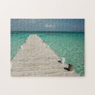 Goff Caye, a popular Barrier Reef Island Jigsaw Puzzle