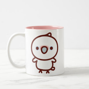 Goffin's cockatoo Two-Tone coffee mug
