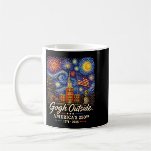 Gogh Outside 250th Anniversary 1776 2026 Paint The Coffee Mug