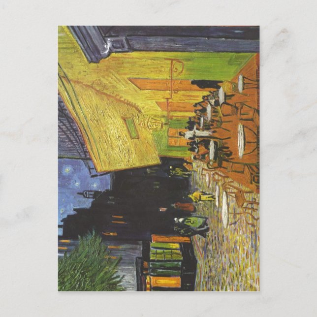 Gogh, Vincent van Caf?terasse bei Nacht Cafe Terra Postcard (Front)