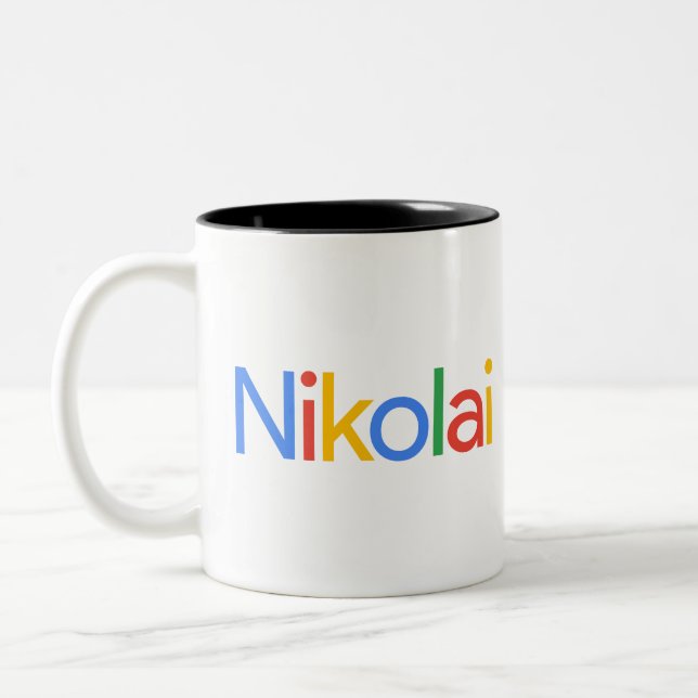 Gogol! Two-Tone Coffee Mug (Left)