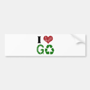 GOGREEN BUMPER STICKER
