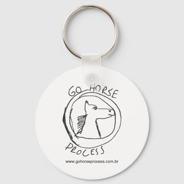 GOHORSE OFICIAL PRODUCT HOMOLOGATED KEY RING (Front)
