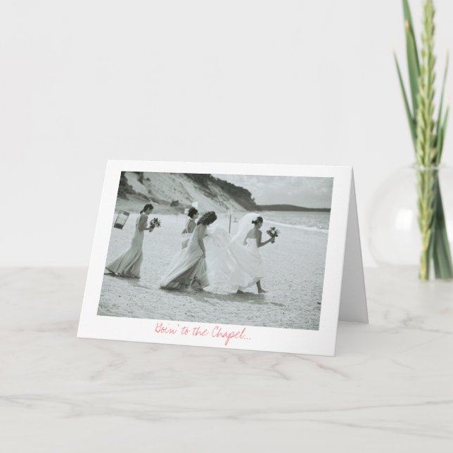 Goin' to the Chapel Card (Front)